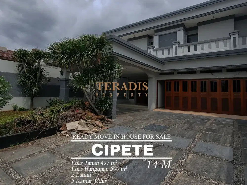 DIJUAL RUMAH DAERAH CIPETE, RUMAH SIAP HUNI, HARGA MENARIK