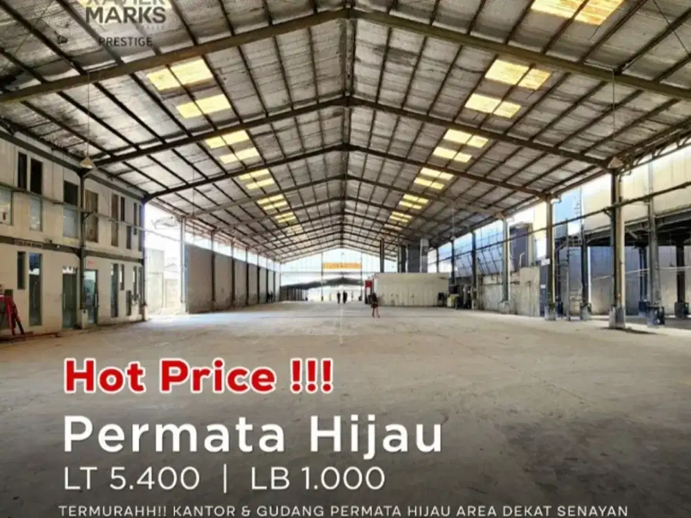 Dijual Kantor & Gudang Harga Miring di Kebayoran Lama Jak Sel