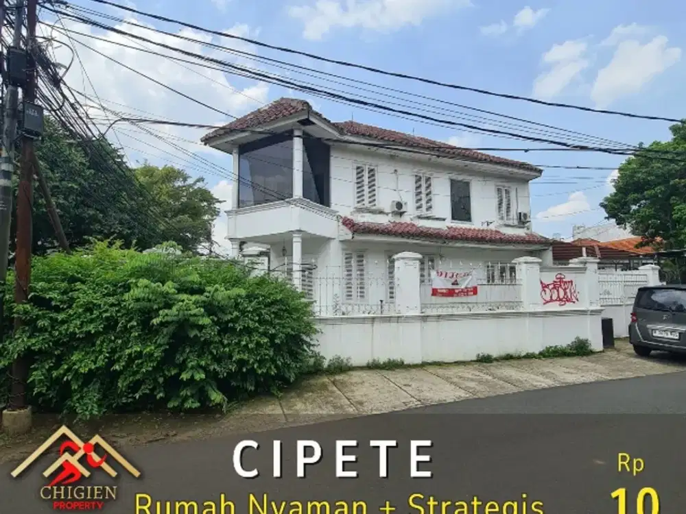 DIJUAL RUMAH STARTEGIS DI CIPETE JAKARTA SELATAN