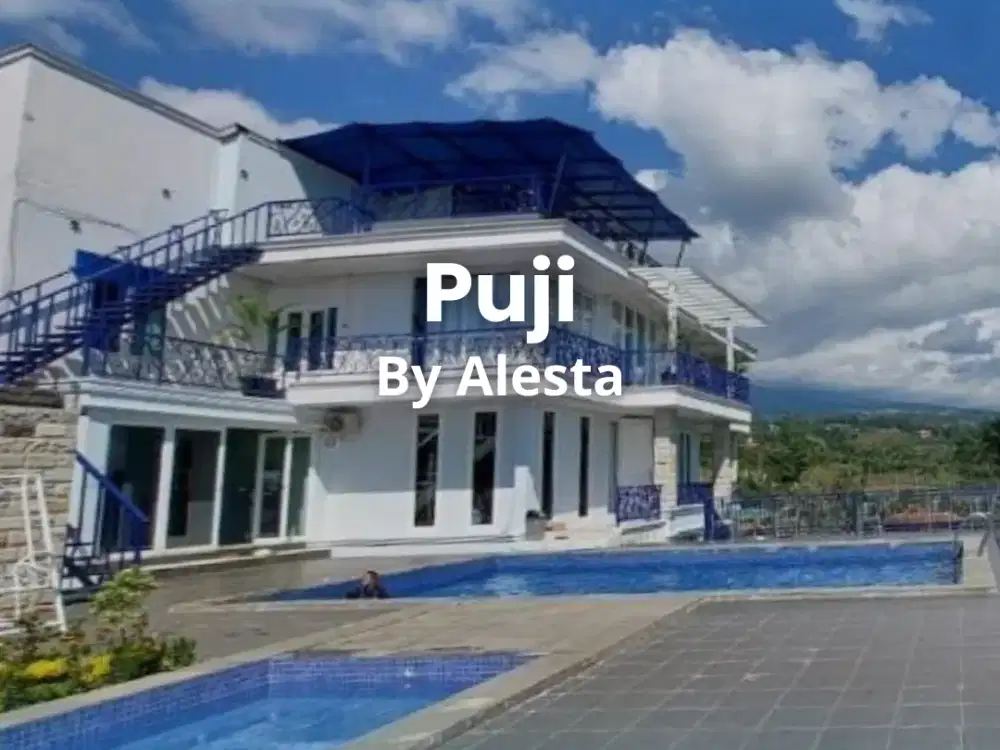 Jual vila komersil murah mewah puncak megamendung bogor