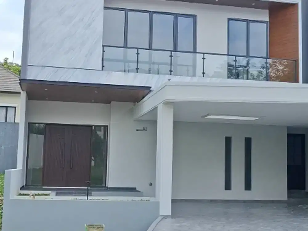 Rumah baru jadi bangunan mandiri Lippo cikarang