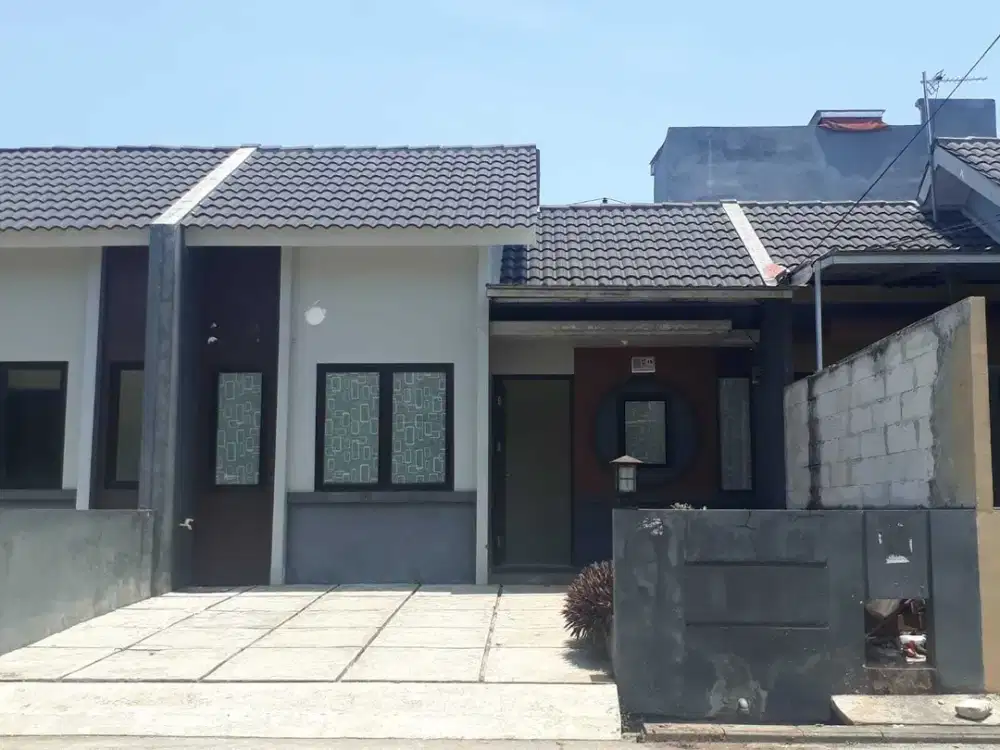 Dijual Rumah Minimalis Siap Huni Cluster Sakura Cileungsi