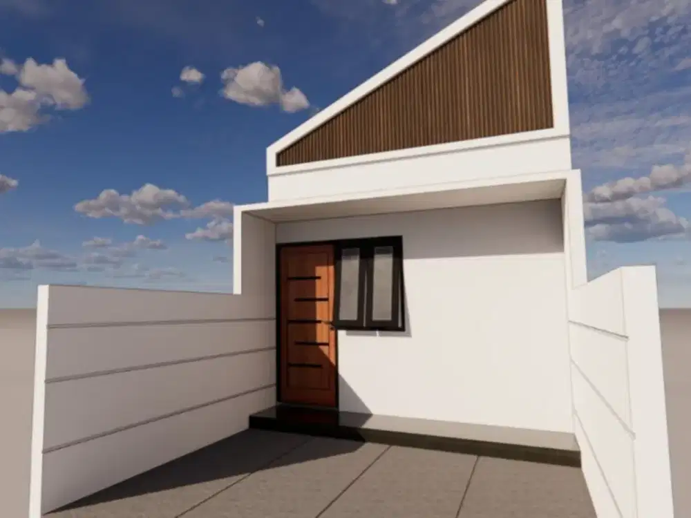 RUMAH 1LANTAI CASH ONLY 300JTAAN SCANDINAVIAN