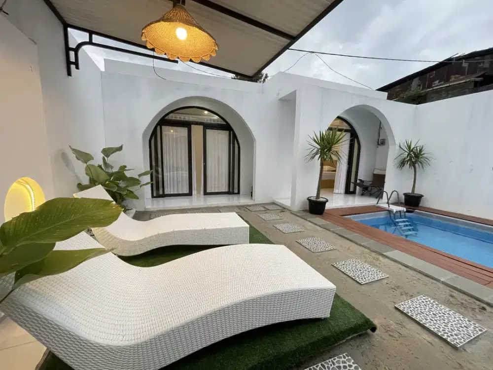 bisa cicil 4 tahun tanpa bank , villa di kawasan lembang