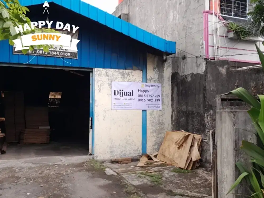 Gudang tanah besar sultan agung Deket harapan indah Sumarecon kranji