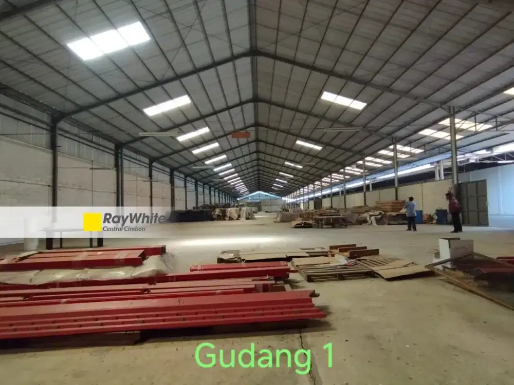 Gudang Siap Pakai Tanah Luas Untuk Industri Di Plumbon Cirebon