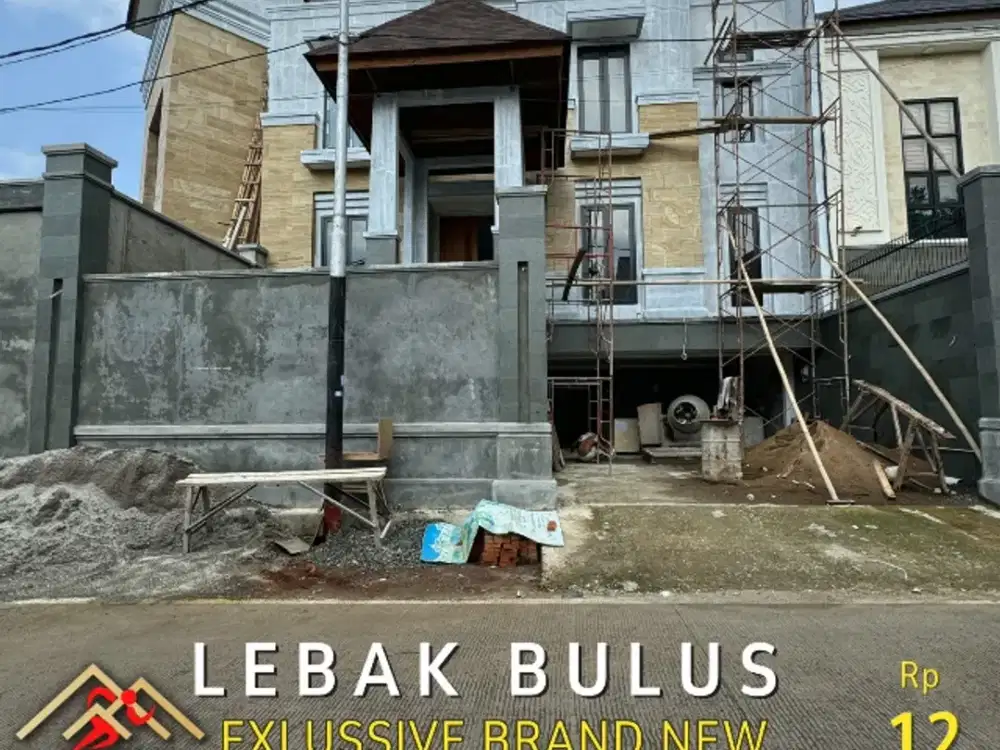 DIJUAL RUMAH EKSLUSIVE BRAND NEW MEWAH DI LEBAK BULUS JAKARTA SELATAN