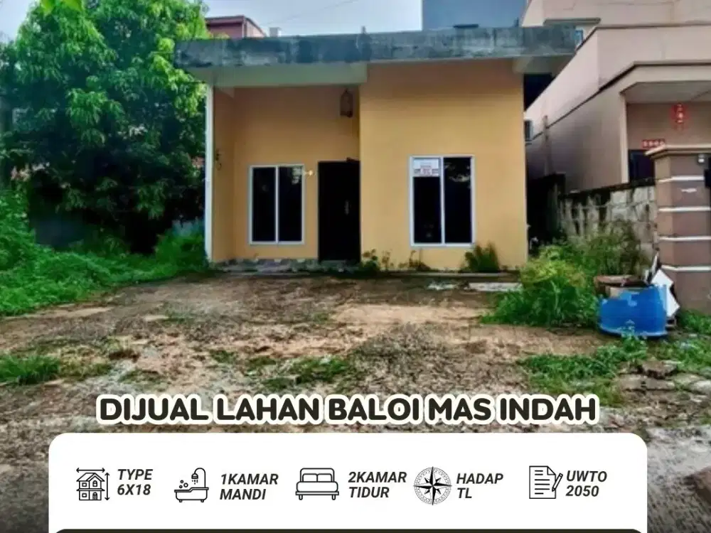 Dijual Lahan Baloi Mas Indah