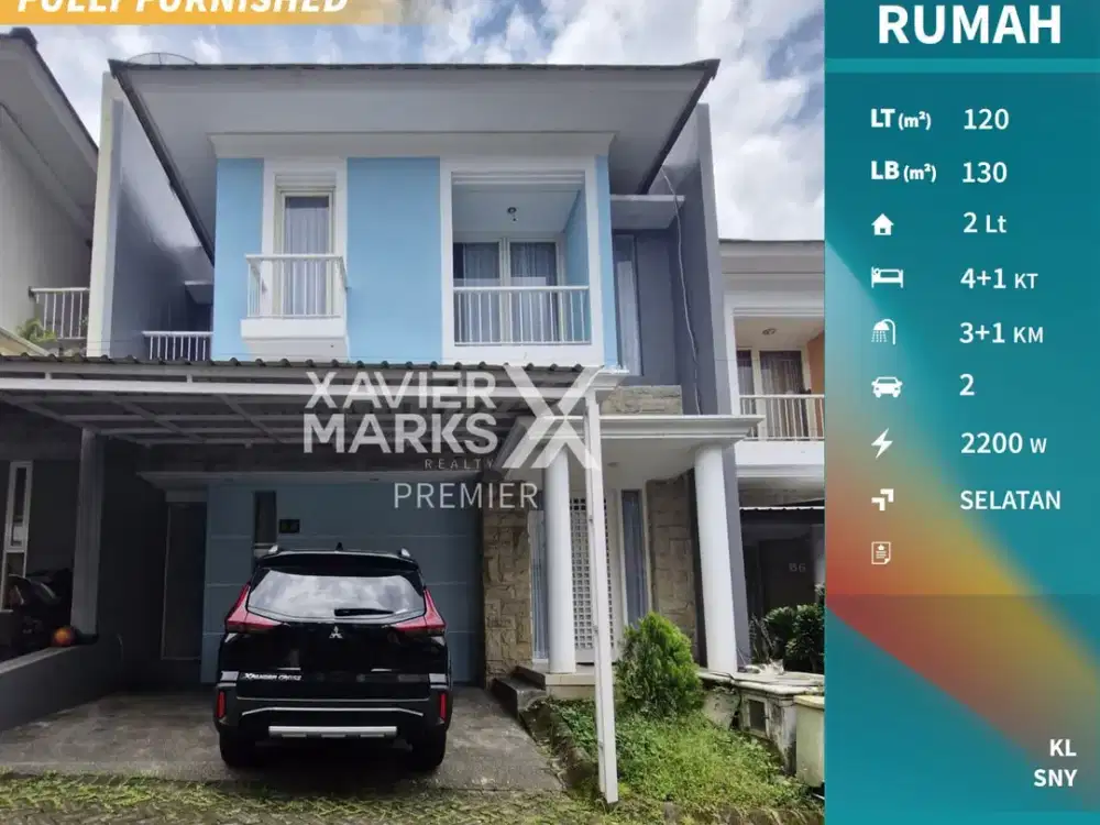 Disewakan Murah Rumah Siap Huni Furnished di Dieng Malang
