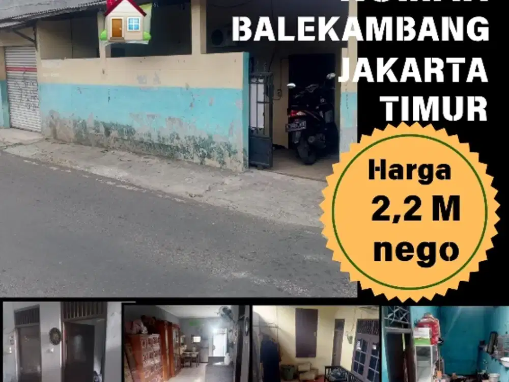 Dijual Rumah Bale Kambang Jakarta Timur