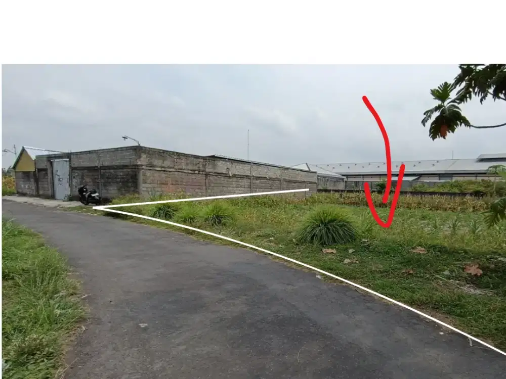 Tanah 160 m2, Dekat UGM Free Balik Nama