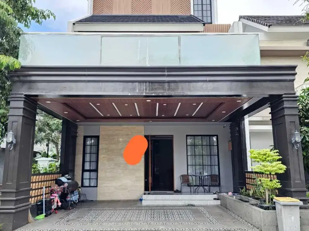 Rumah Hook Full Furnished di Cluster Lavesh Harapan Indah Bekasi