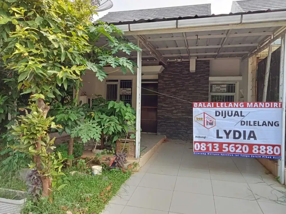 Jual Rumah Hoek Perumahan Metland Transyogi Cibubur