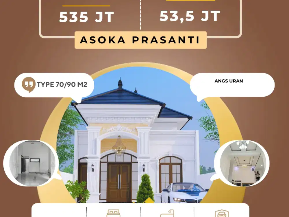 RUMAH MODERN TYPE 70 DEKAT DENGAN UIN RIL