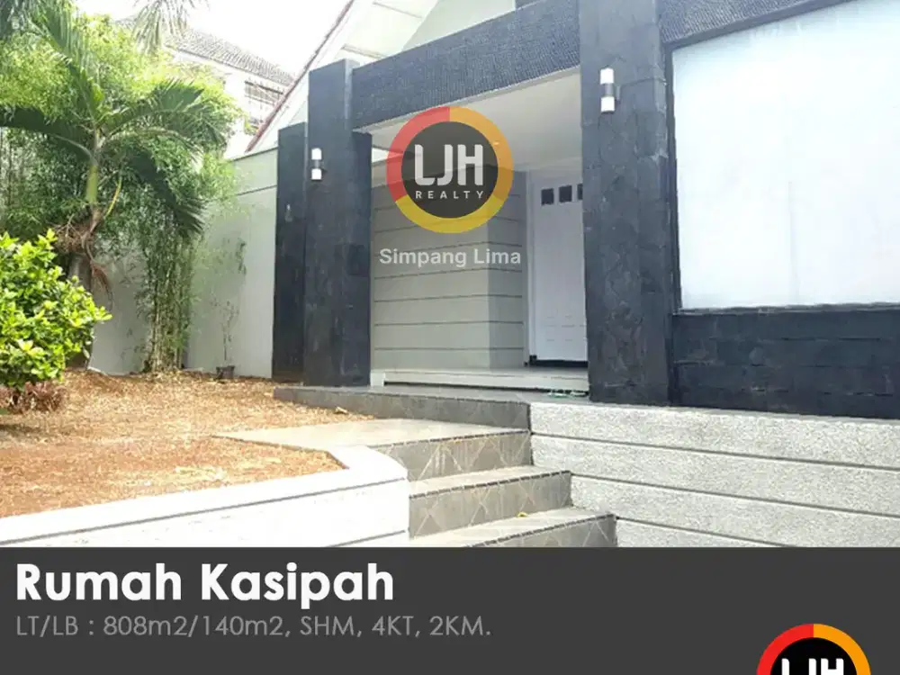 Rumah Mewah di jalan Kasipah dekat Candi Golf Semarang