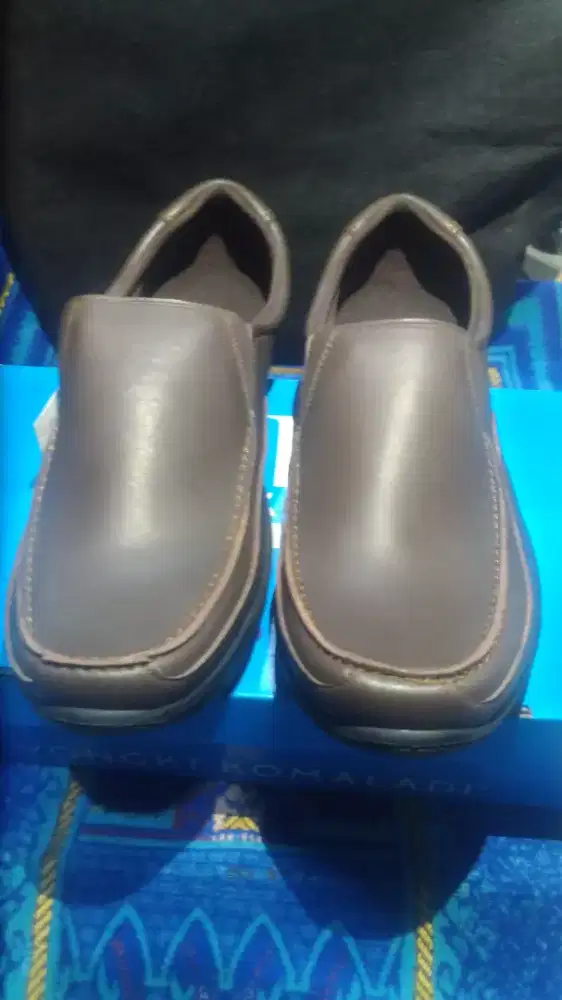 Sepatu Yongki Komaladi Casual ukuran 42 coklat tua