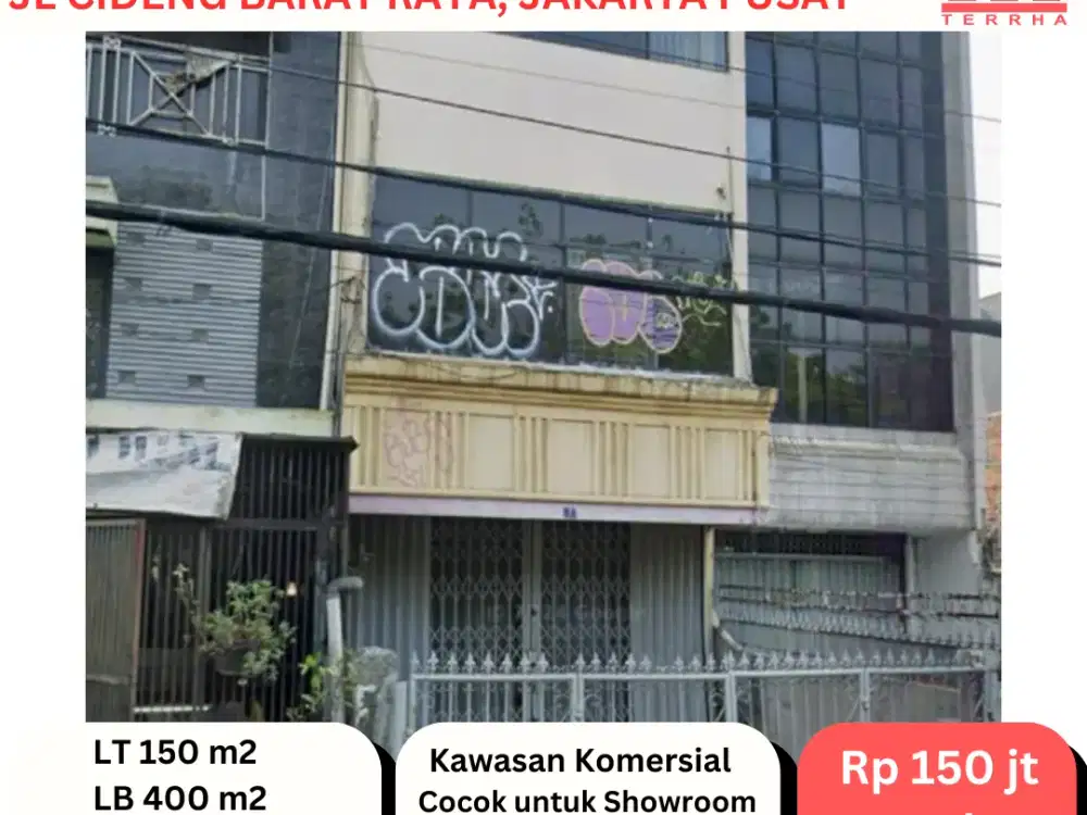 Disewakan Ruko Strategis Jakarta Pusat