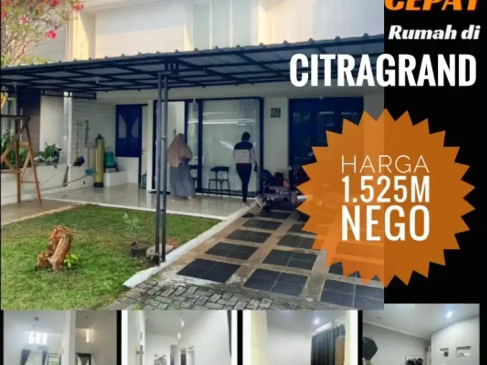 Dijual rumah bonus AC dan water heater di Cluster Cibubur