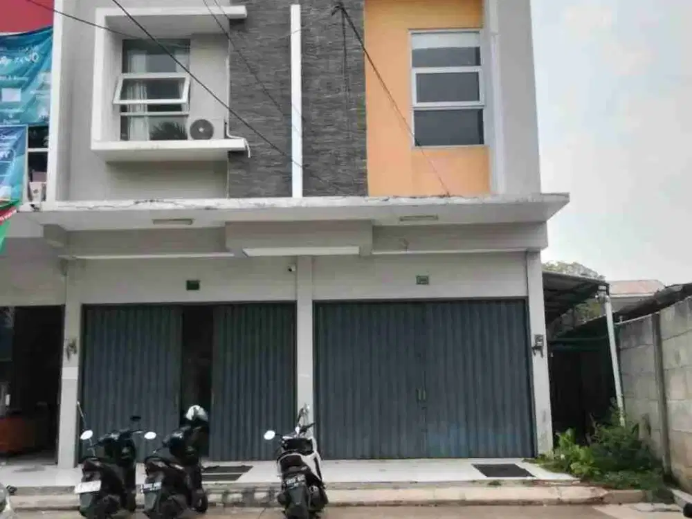 Dijual Ruko 2 Lantai pinggir jalan di Cisauk BSD, Akses Mudah Ramai depan Perumahan