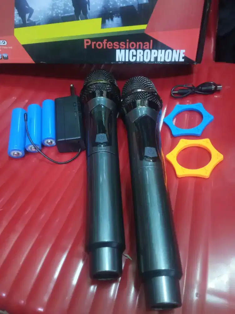 2bh mic wireless uhf baru