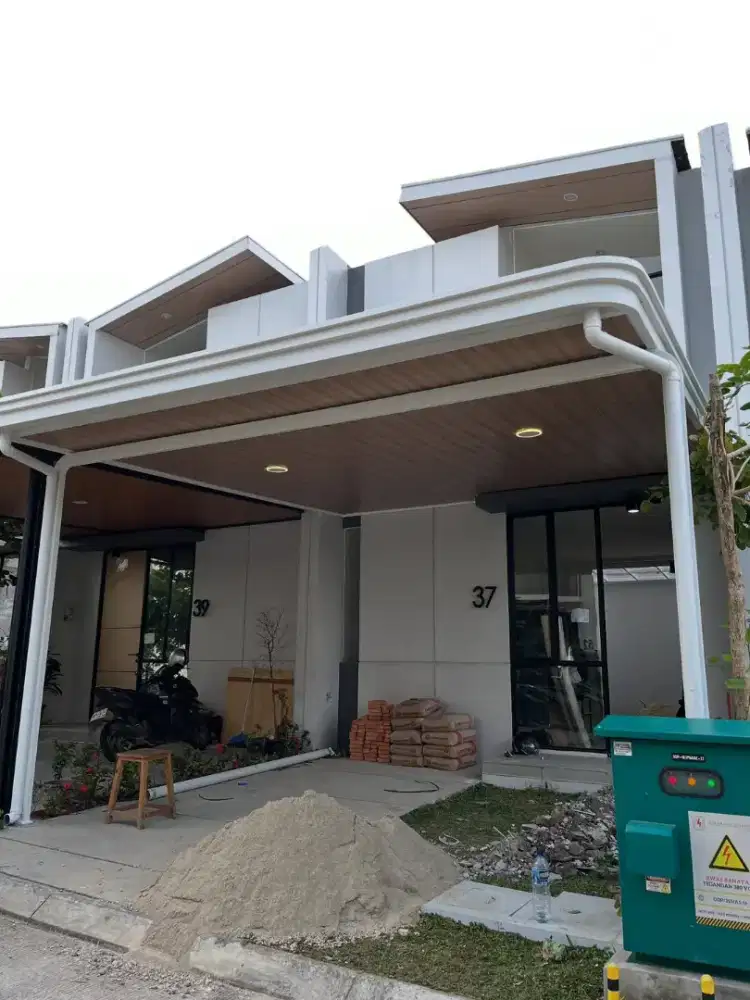 kanopi minimalis atap alderon plafon pvc modern