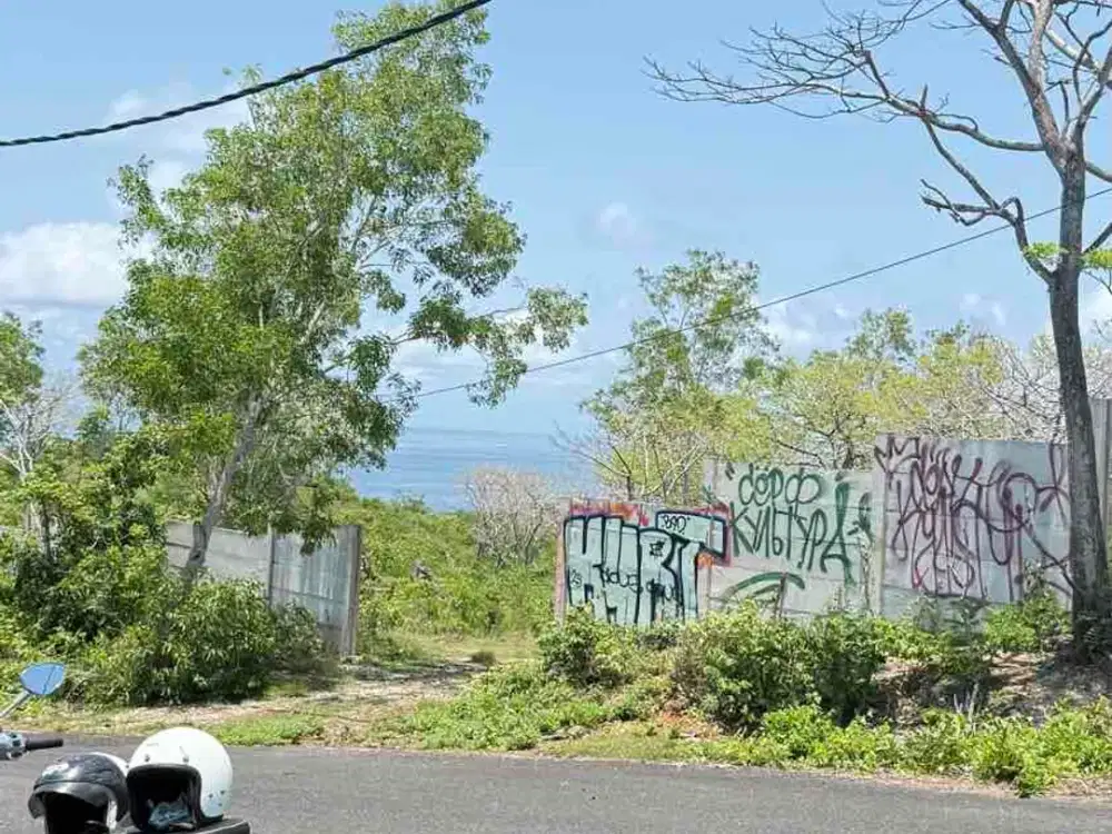 Dijual Tanah Cantik Ocean View 180°di Bali Cliff Ungasan Bali