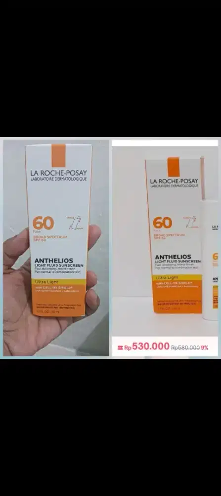 *La roche Posay sunscreen*