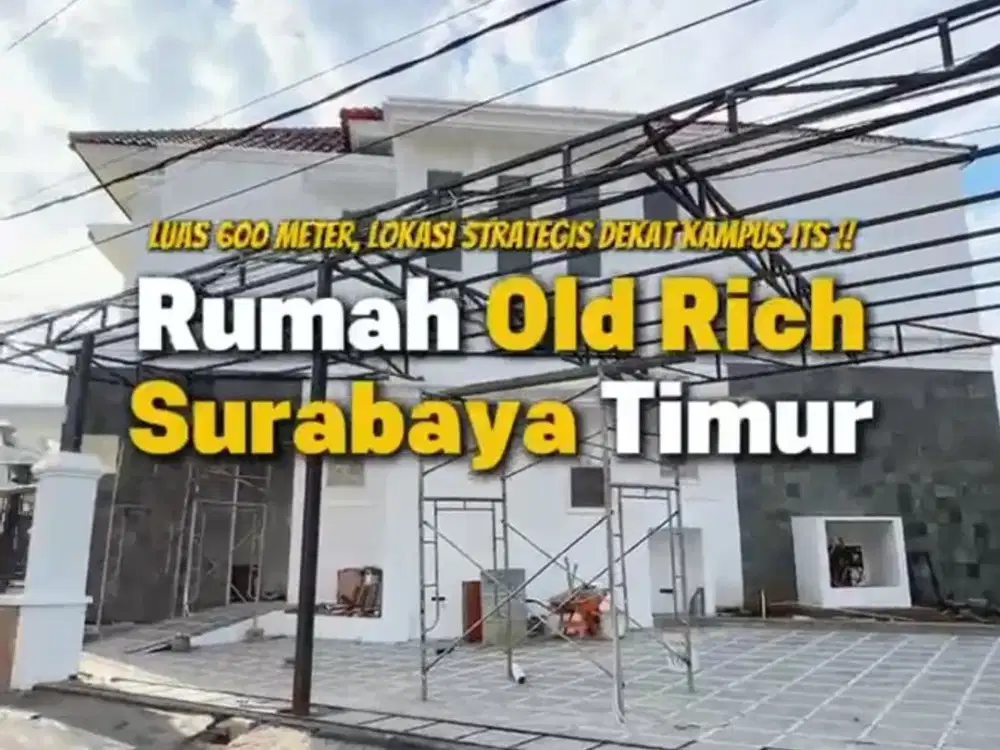 Rumah baru renov Mulyosari prima lokasi strategis dkt Pakuwon city,itS UNer,sutorejo