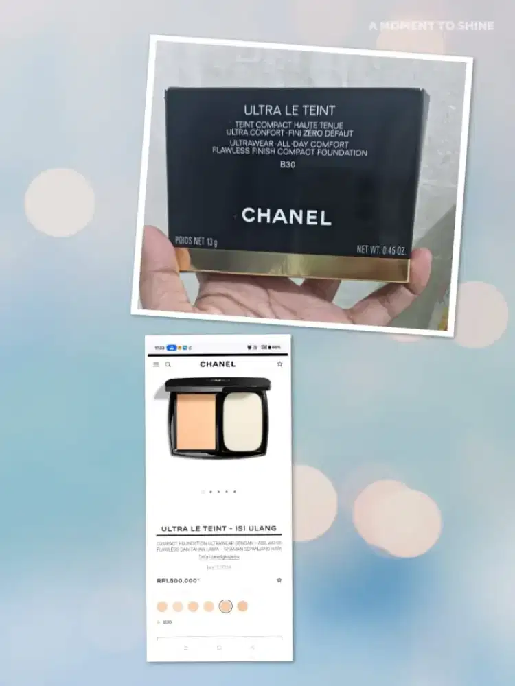 *Chanel Ultra Le Teint (B30)* Rp. 950.000