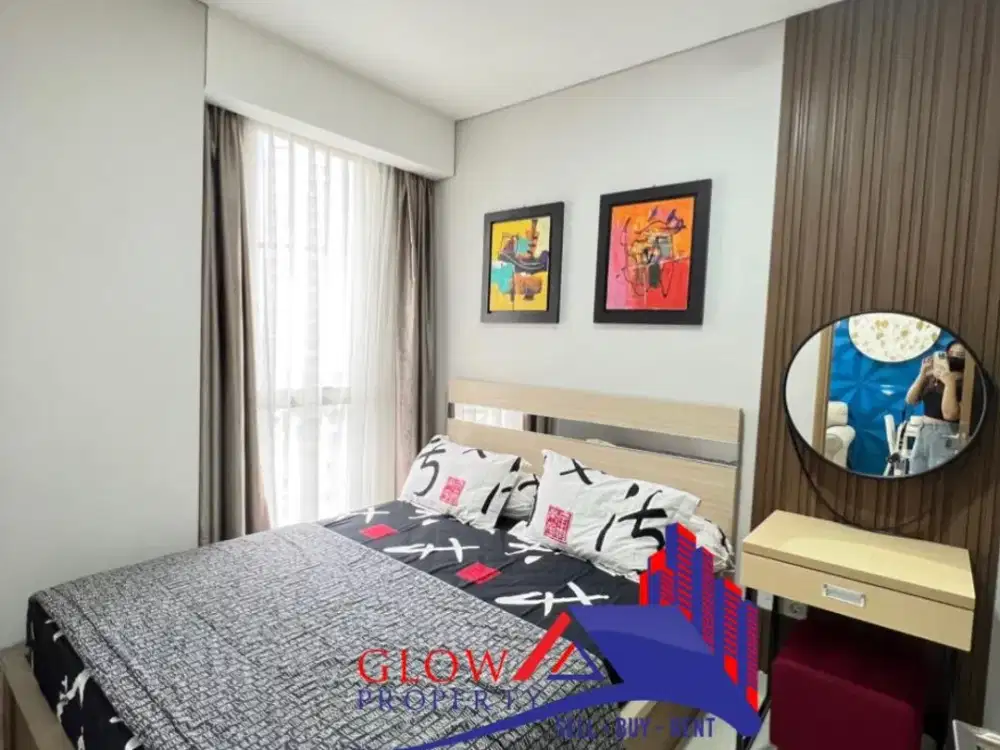 DIJUAL 1 bedroom full furnish sertifikat Taman Anggrek Residence
