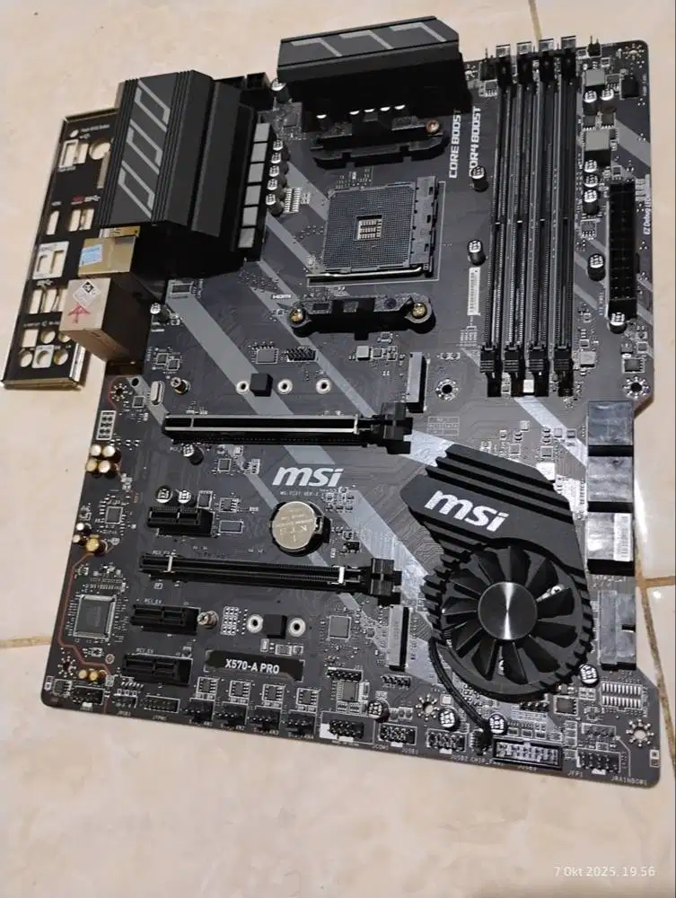 MSI X570-A Pro Socket AMD AM4 Ryzen Gen 3/4/5 DDR4