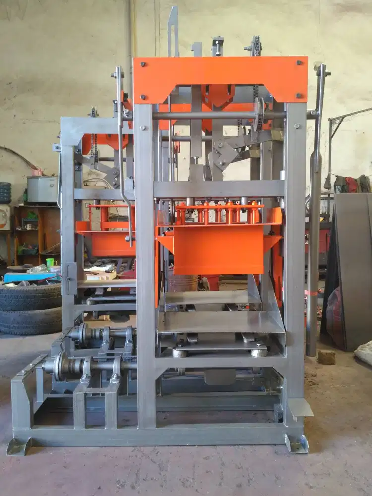 Mesin Press Cetak 2 Batako Vibra