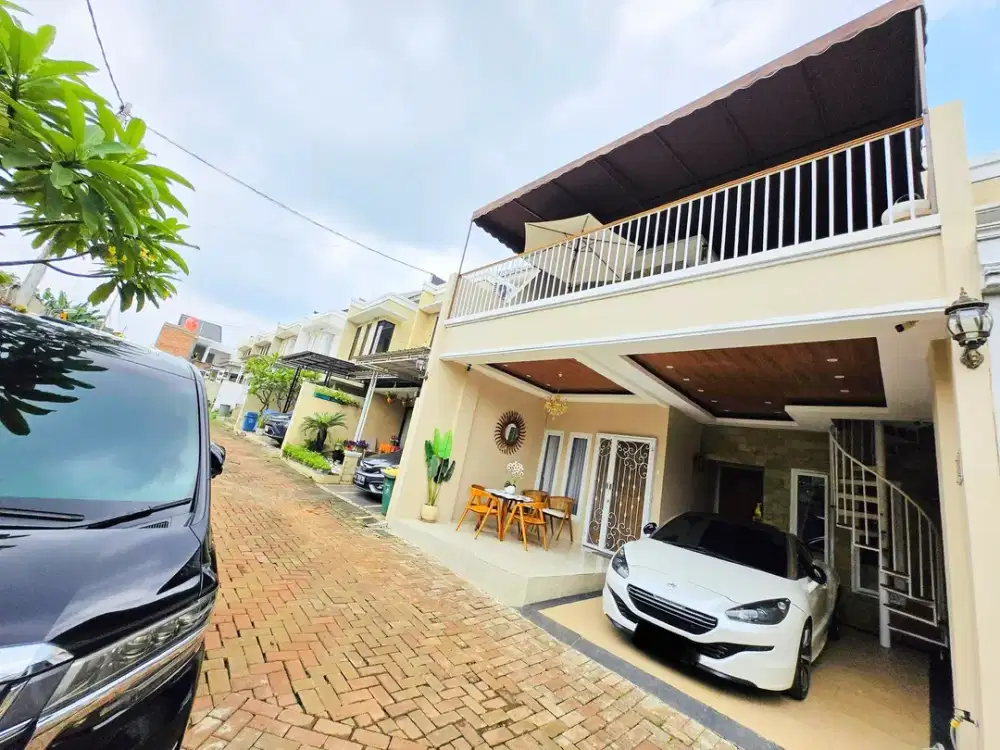 MURAH!NEGO! Rumah Jagakarsa Dijual. Area Kahfi, Semi Furnished