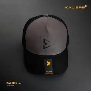 NEW-Topi Pria- Kalibre- Topi Original -KALIBRE-Kalibre 991529-HitamAbu