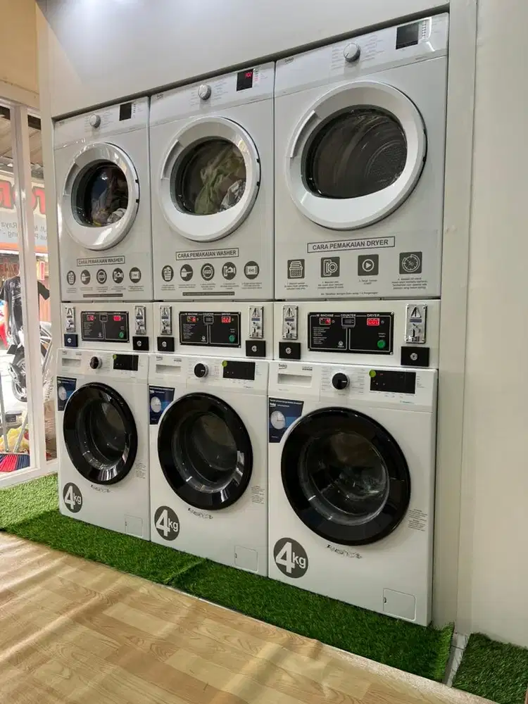 Perlengkapan Laundry coin siap pakai