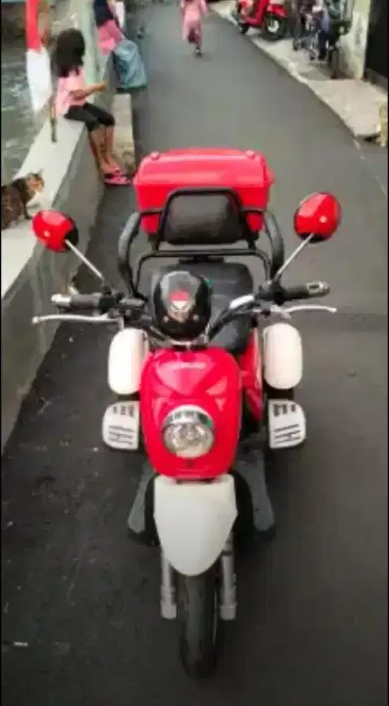 Sepeda listrik selis new robin roda 3 net