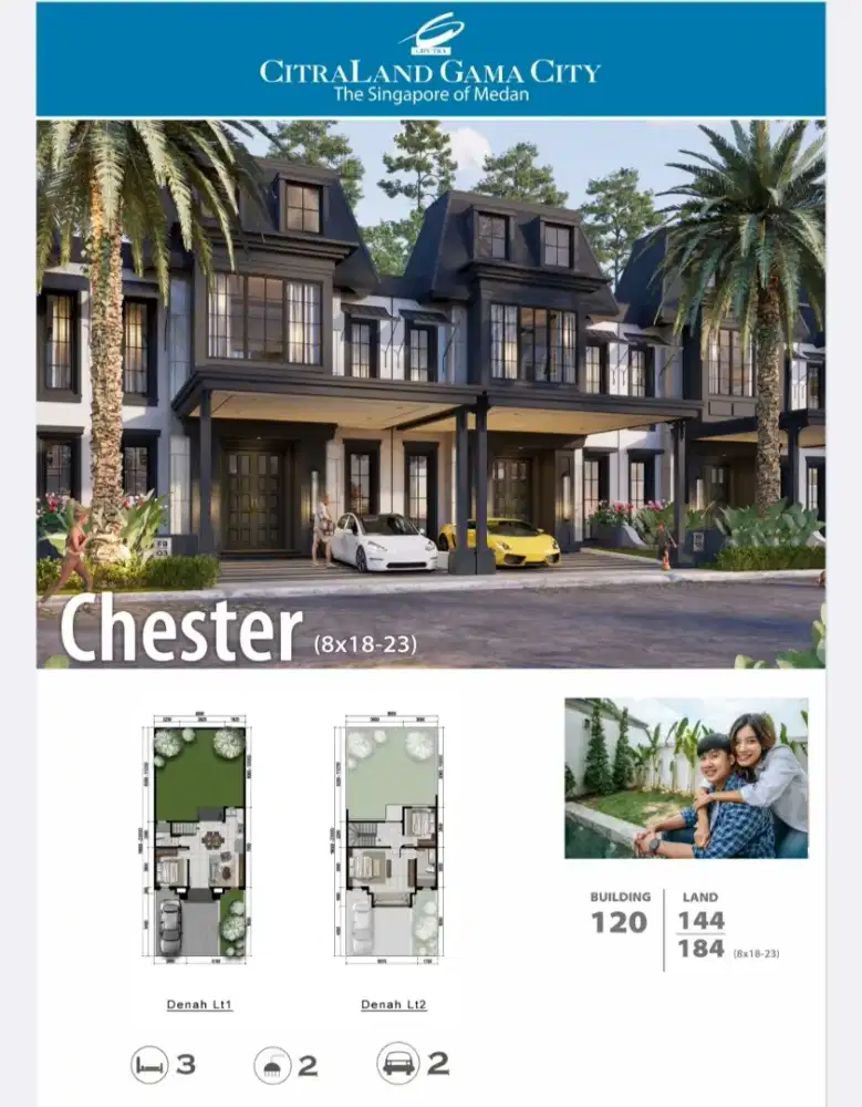 Chester Lebar 8 Citraland Gama City Sentosa Cove