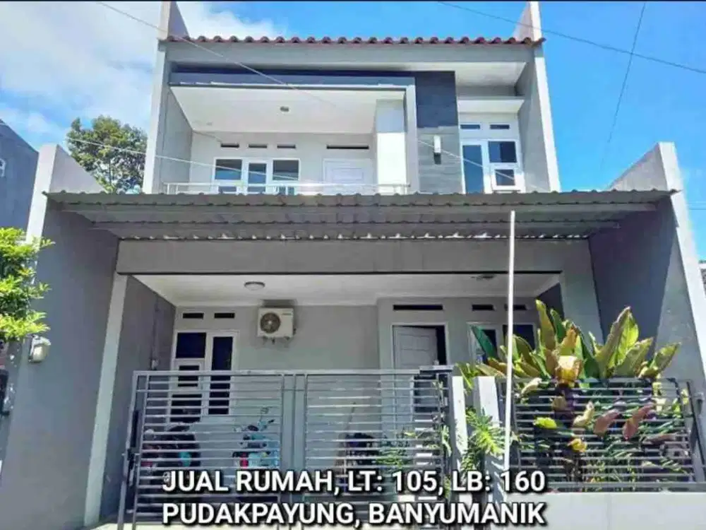 DIJUAL RUMAH PUDAKPAYUNG, BANYUMANIK SEMARANG. RUMAH 2 LANTAI, DEKAT KODAM & RS. BANYUMANIK