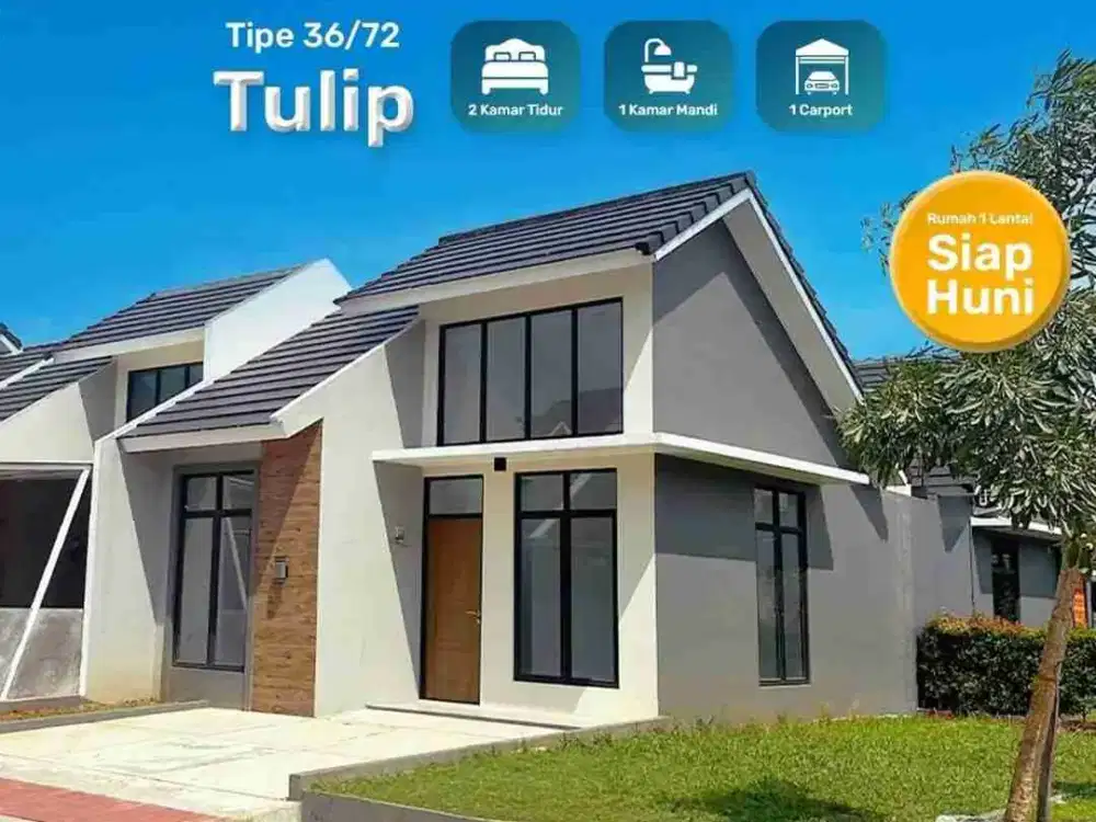 dijual rumah di gunung Sindur