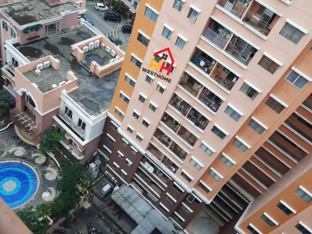 DIJUAL APARTEMEN CITY RESORT TYPE 2BR LANTAI 16. TERMURAH