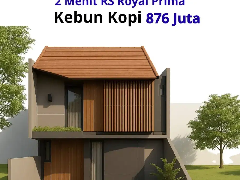 Dijual Rumah Cluster Kebun Kopi