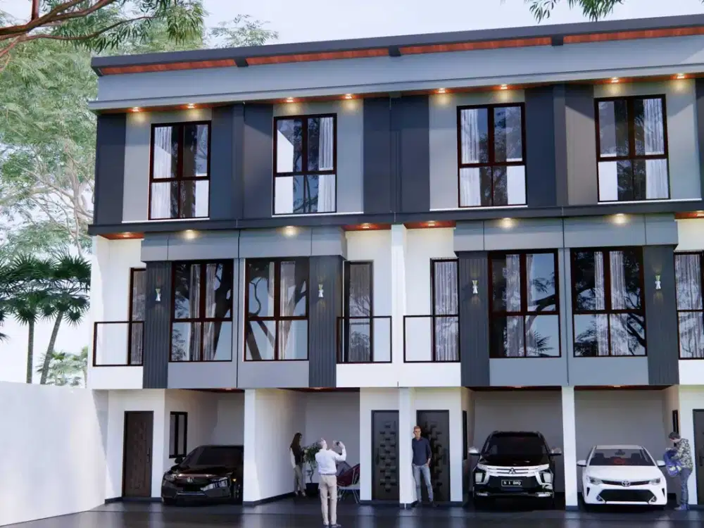 Rumah Minimalis Modern Dekat Area Perkantoran Jakarta Pusat