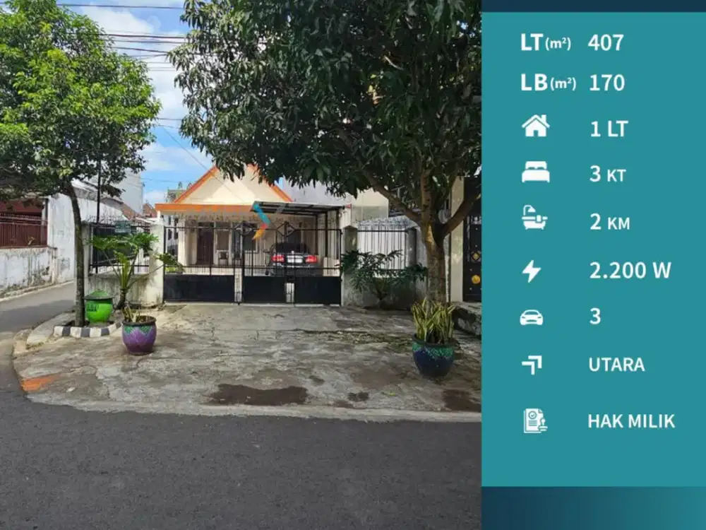 Rumah Tengah Kota Siap Huni di JA Suprapto Malang