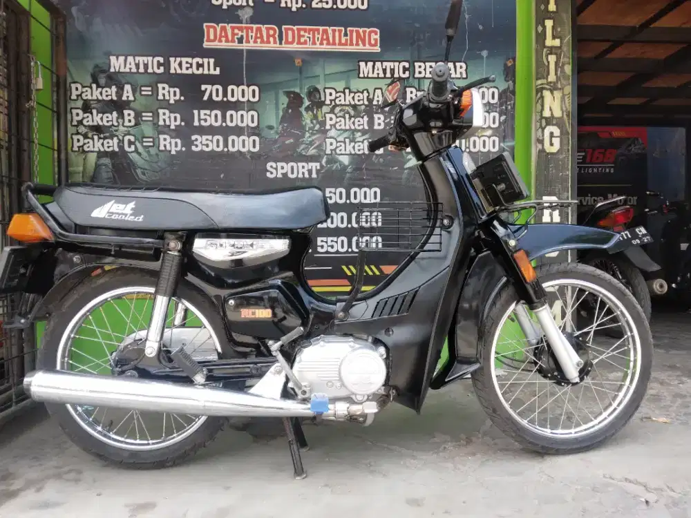 Suzuki rc100 restorasi