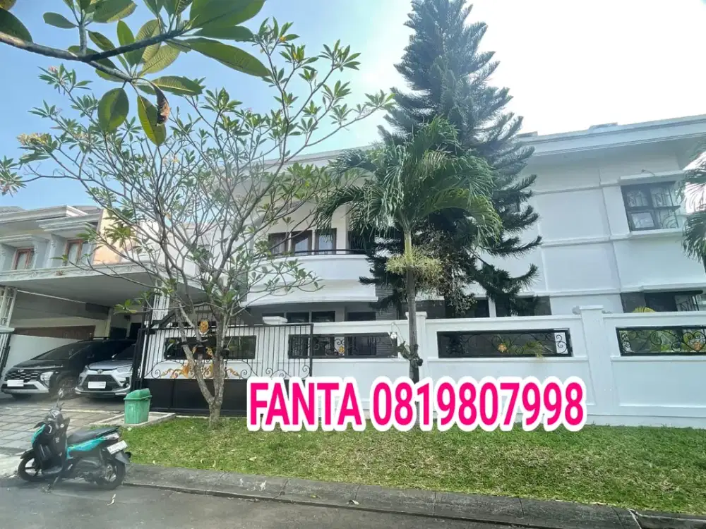 Rumah Luas dengan Swimming Pool Puri Bintaro Jual Cepat siap huni | KH