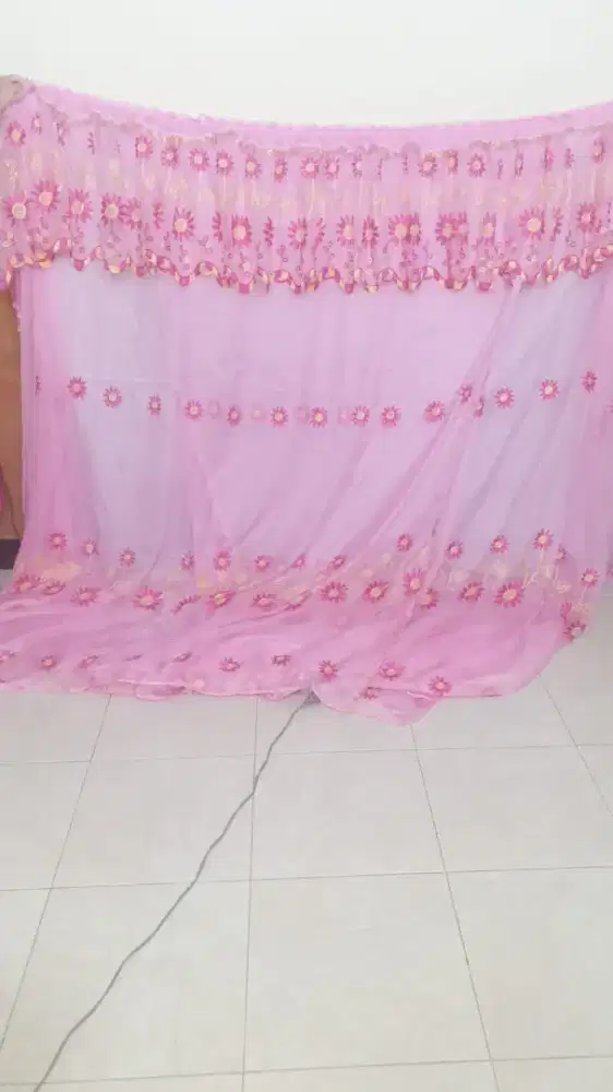 Kelambu sari india sudah jadi ukuran No 1