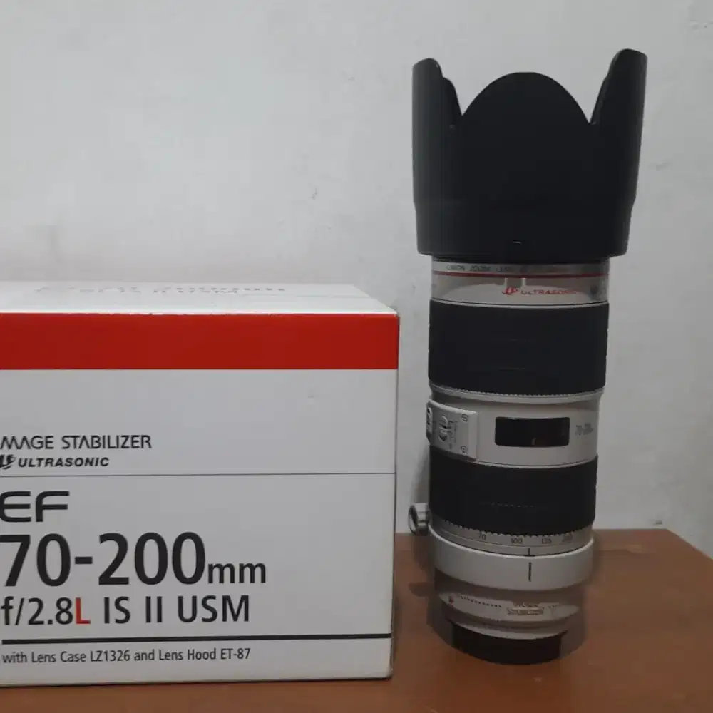 Lensa canon 70-200mm f/2.8 IS II USM