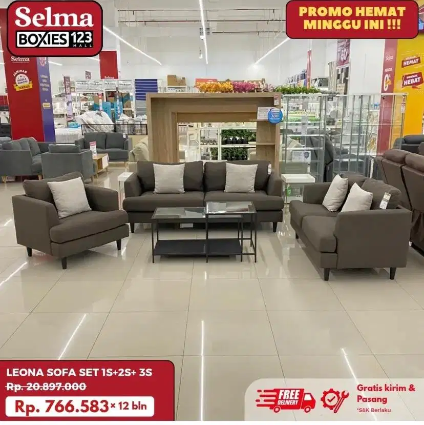 Leona sofa ruang tamu