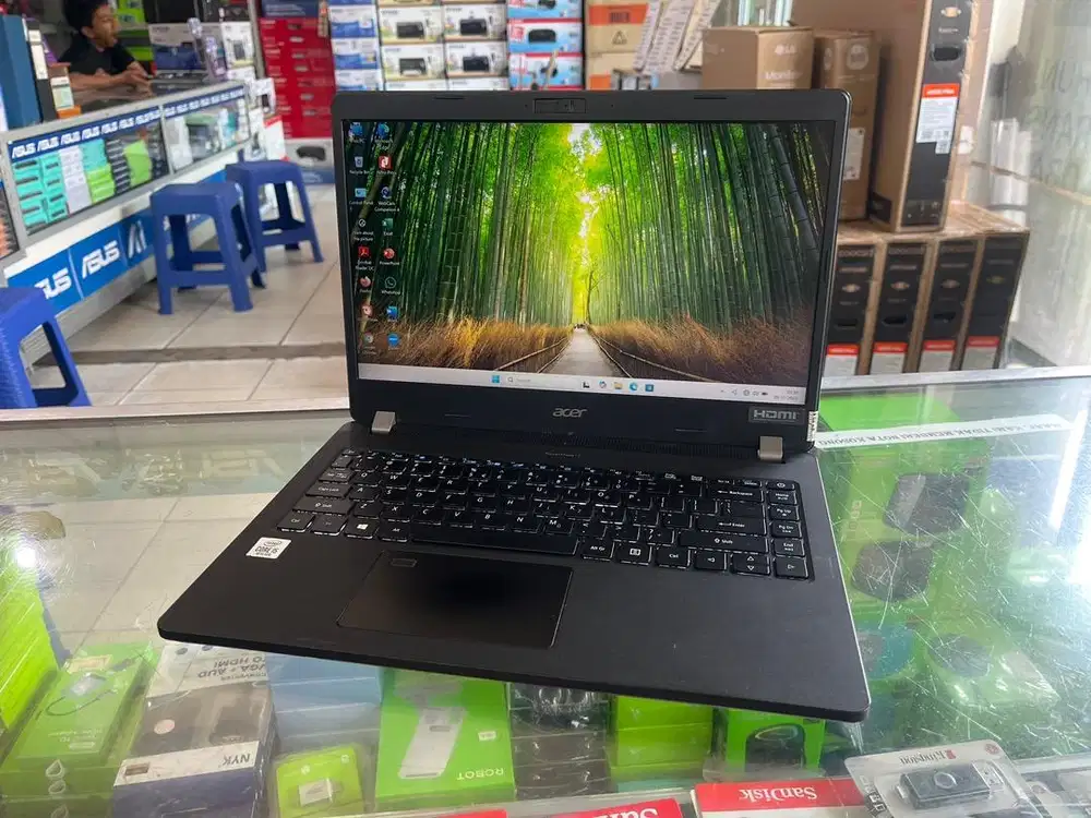 Laptop Acer Travelmate i5 Gen10 Ram 8Gb Ssd 256Gb Garansi 6bln