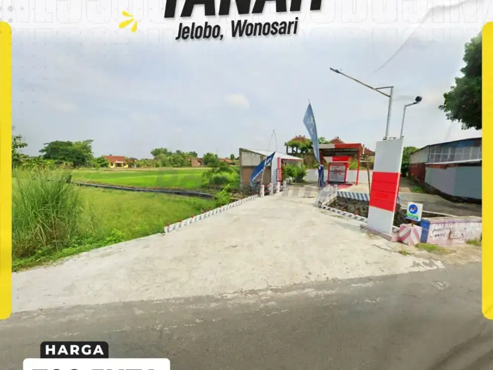 Dijual Tanah Di Wonosari Klaten Include Usaha Pertashop Harga Murah Lokasi Strategis